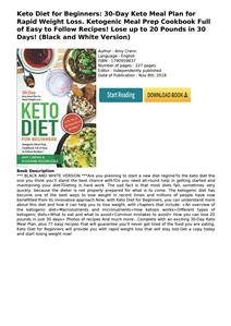Free Simple Keto Meal Plan